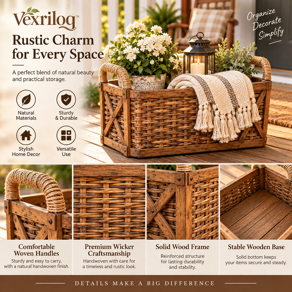 Welcome Porch Basket — view 2