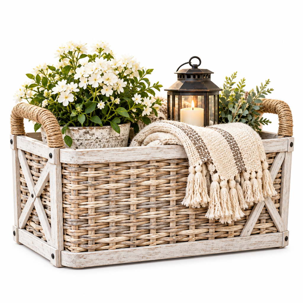 Welcome Porch Basket — view 3
