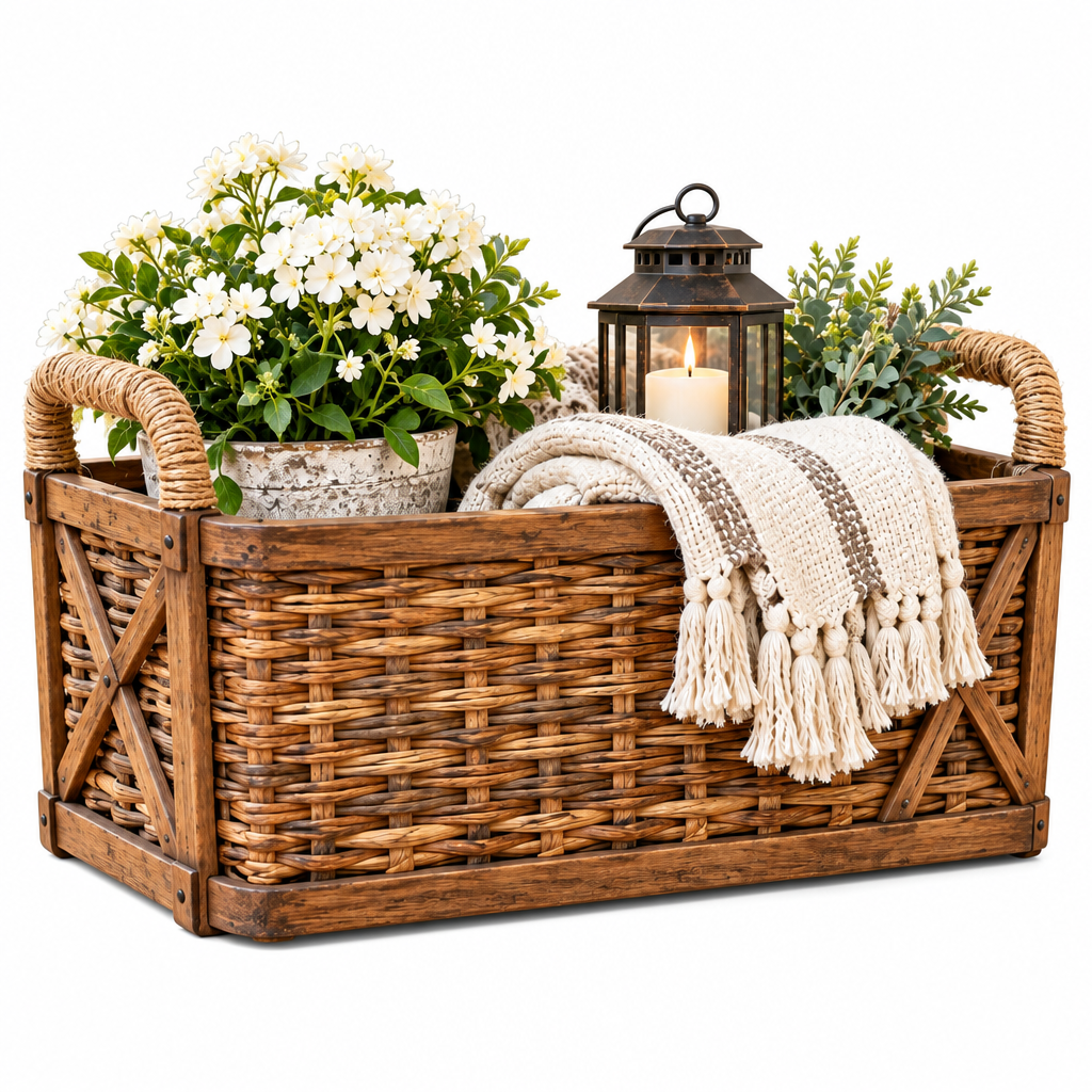 Welcome Porch Basket — view 4