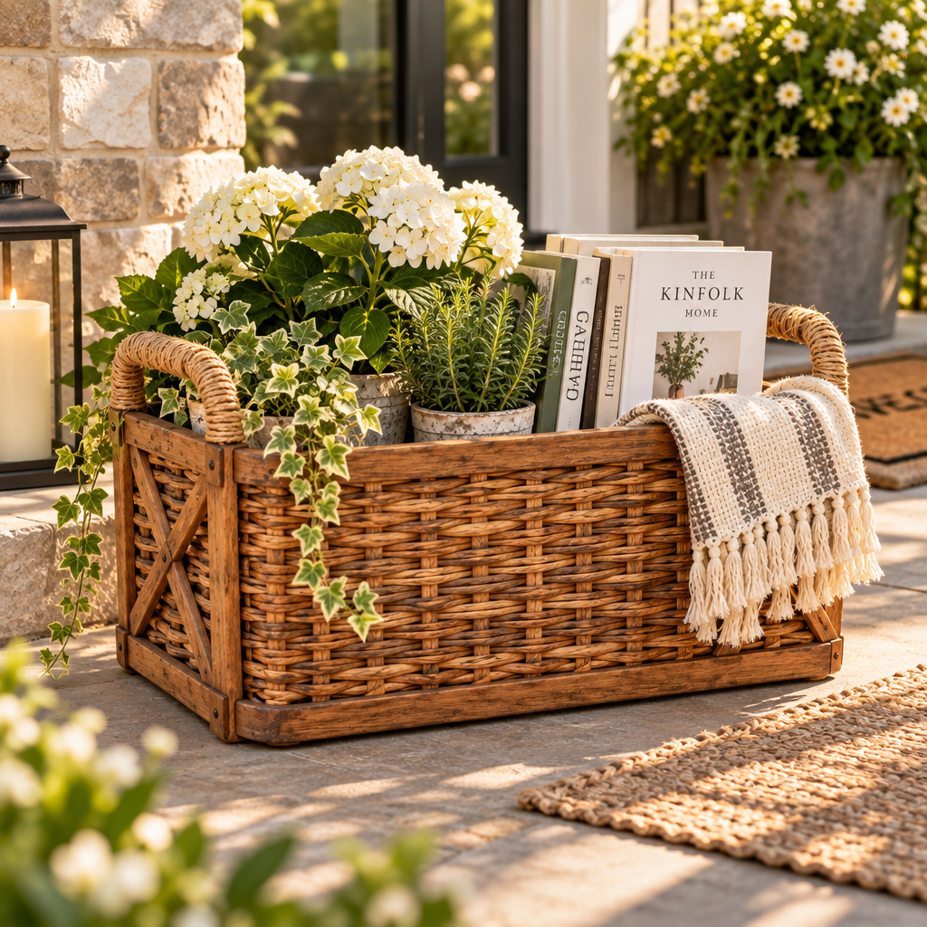 Welcome Porch Basket — view 5