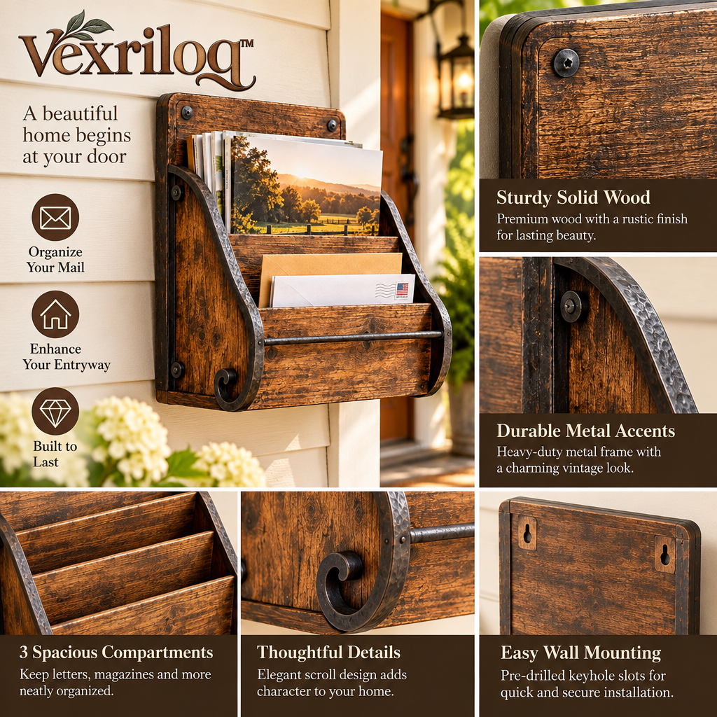 Porch Mail & Magazine Holder — view 5
