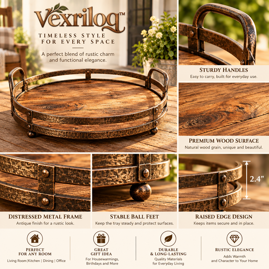 Entryway Lantern Tray — view 3