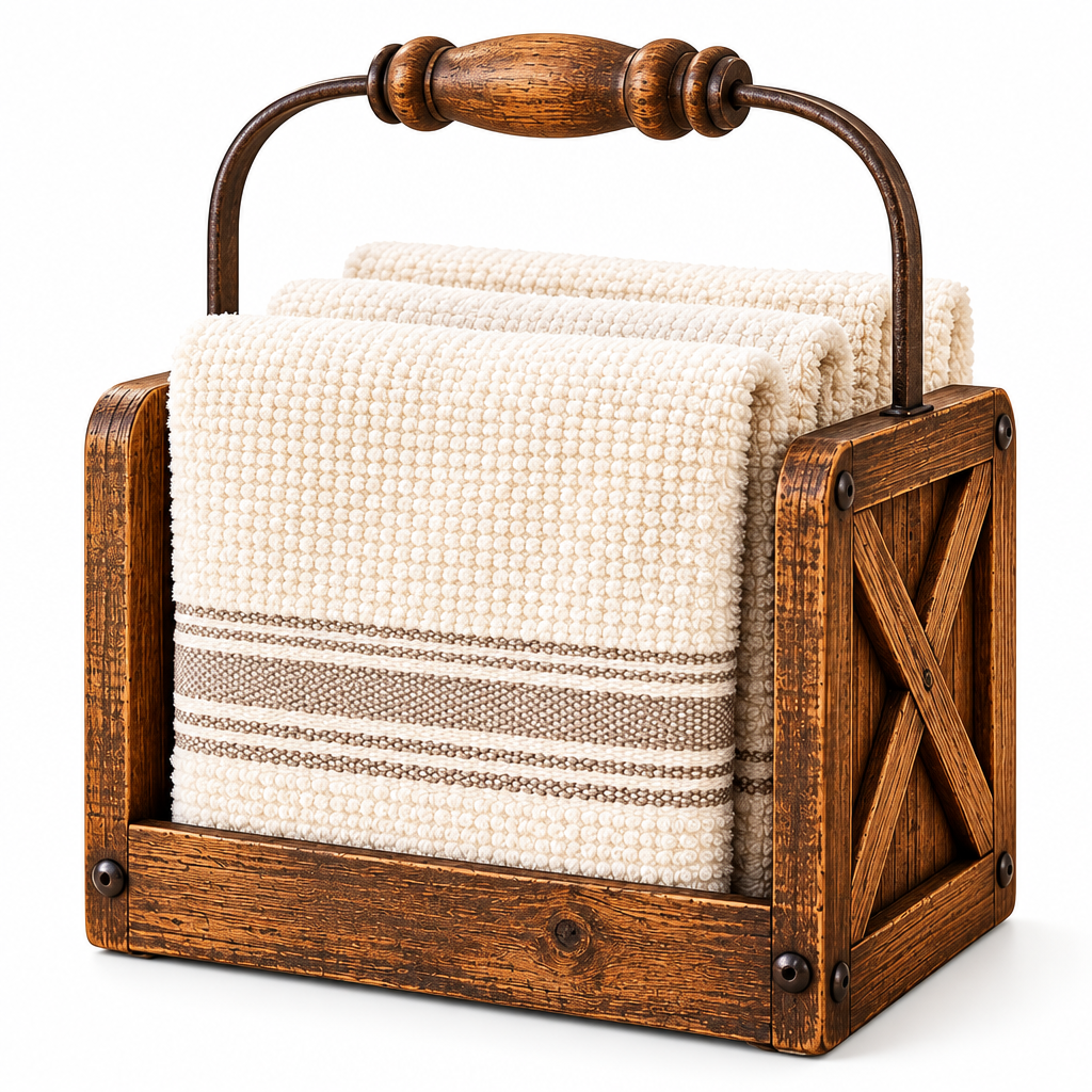 Porch Guest Towel Caddy — view 4