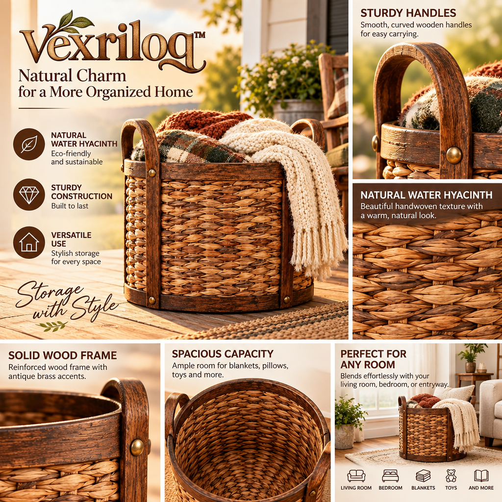 Porch Blanket Basket — view 3