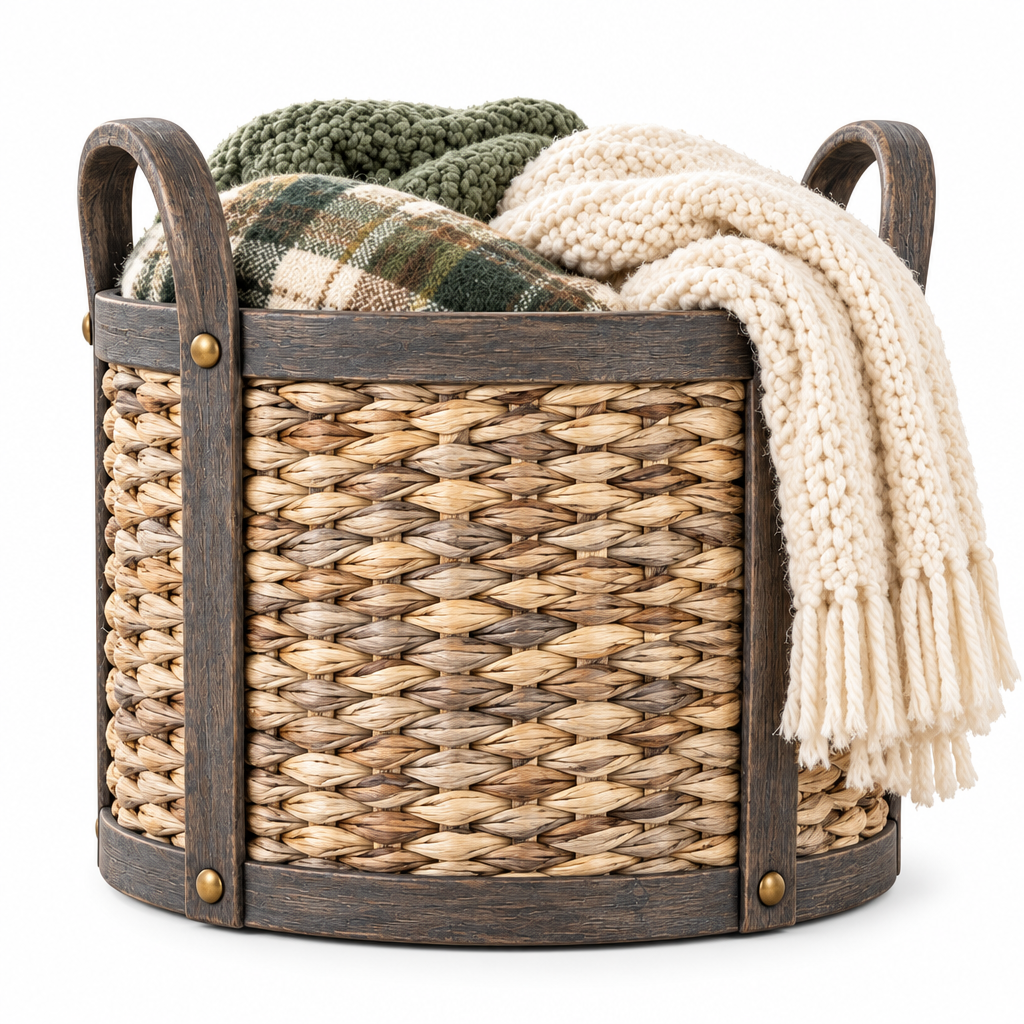 Porch Blanket Basket — view 5