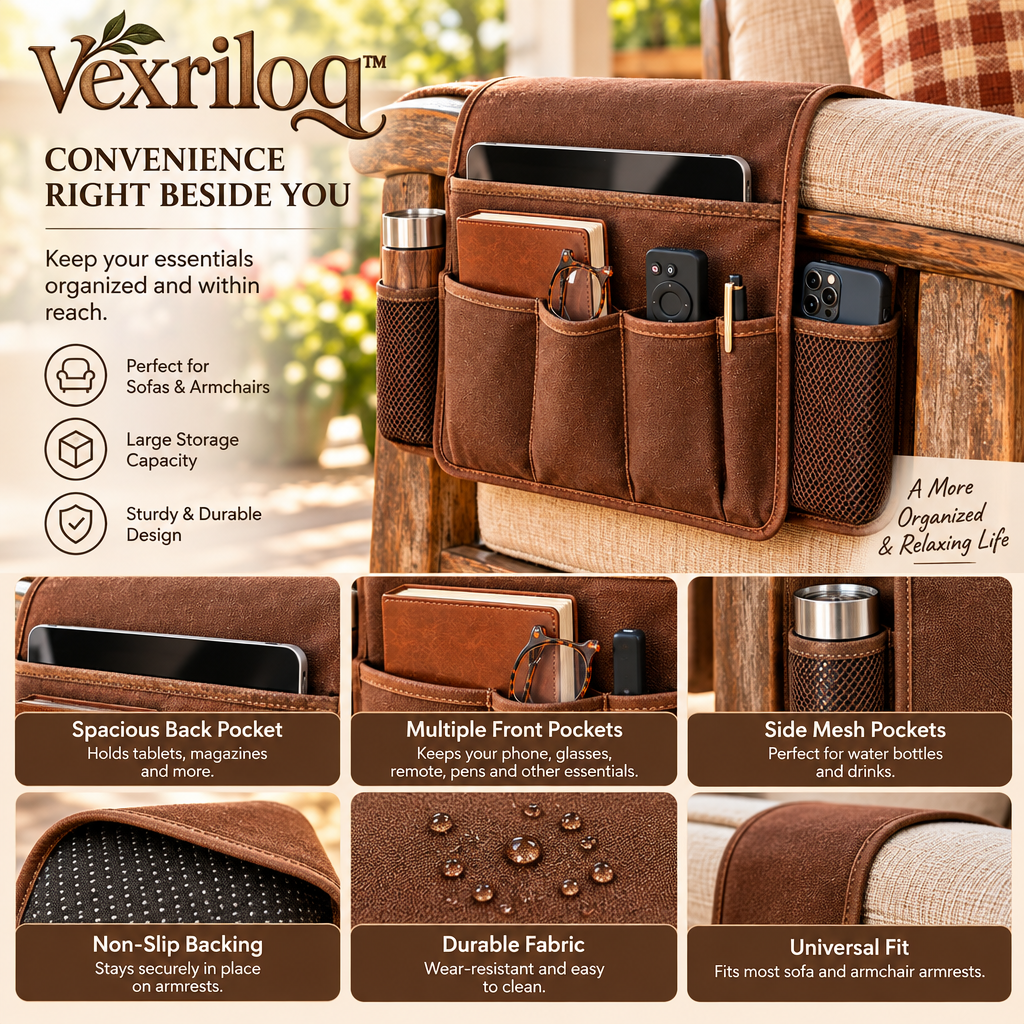 Armchair Side Pocket Organizer — view 5