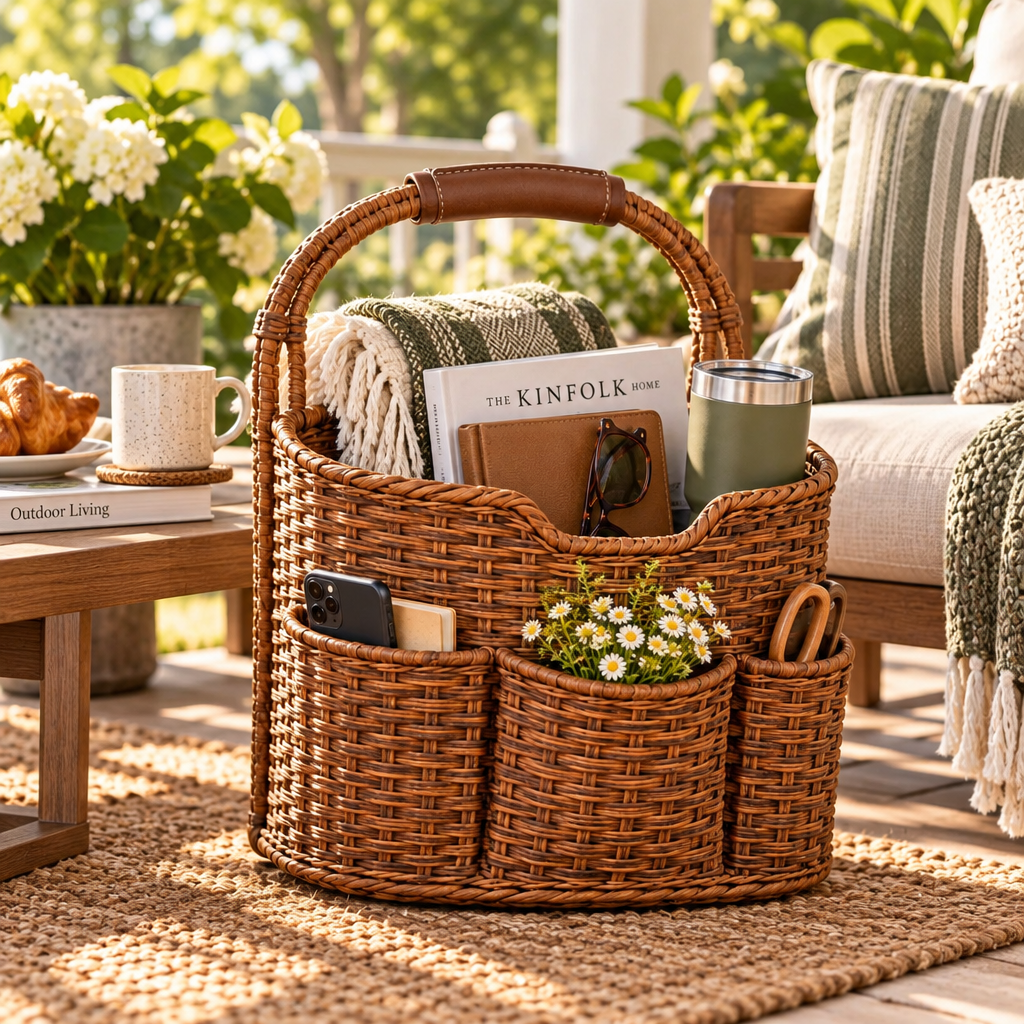 Rocking Chair Companion Basket — view 2