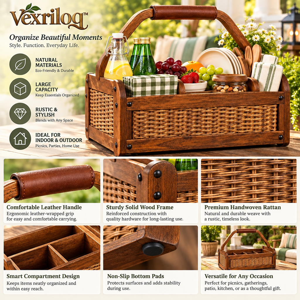 Porch Picnic Utility Caddy — view 2