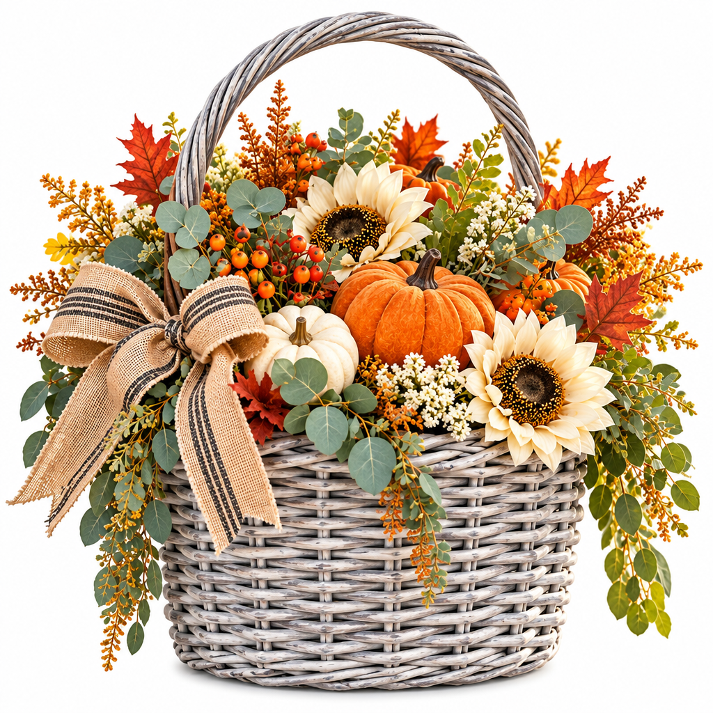 Seasonal Porch Accent Basket — view 4